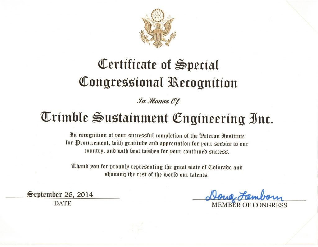 Who We Are Trimble Sustainment Engineering